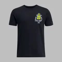 UNDER ARMOUR - Camiseta Niño Alien Soccer - Negro - Fútbol - Uso casual y entrenamiento