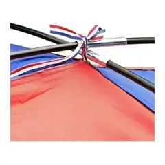 GENERICO - Carpa Clásica Para Acampar Para 6 Personas 220 X 220 X 150 Cm Multicolor