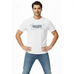 BOCARED - HAWER (CAMISETA MANGA CORTA CUELLO REDONDO PARA HOMBRE ALGODÓN EN COLOR BLANCO )
