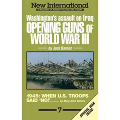 GENERICO - New International no 7 Opening Guns of World War III Washingtons Assault