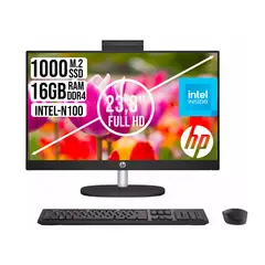 HP - TODO EN UNO INTEL CORE N100 SSD 1TB RAM 16GB IPS 23.8 FHD