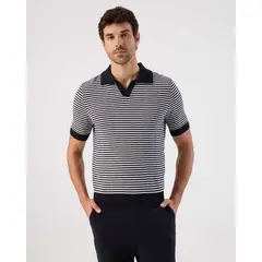 PATPRIMO - Polo Para Hombre Cuello Maquina Azul #44112787