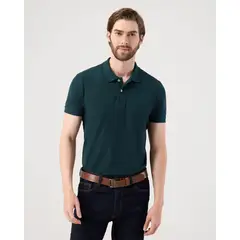 PATPRIMO - Polo Para Hombre Cuello Tejido Sin Bolsillo Color Verde Marca #44112784