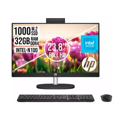 HP - TODO EN UNO INTEL CORE N100 SSD 1TB RAM 32GB IPS 23.8 FHD