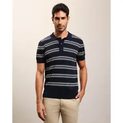 PATPRIMO - Polo Para Hombre Cuello Maquina Azul #44112785