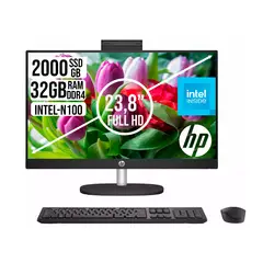 HP - TODO EN UNO INTEL CORE N100 SSD 2TB RAM 32GB IPS 23.8 FHD
