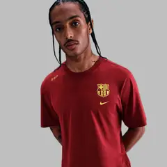 NIKE - Camiseta Hombre Fc Barcelona Tee - Vinotinto