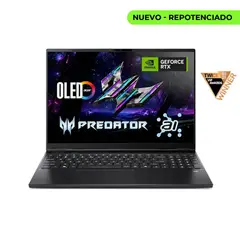 ACER - Portatil Gamer Predator Helios Neo 16s Ultra 9 RTX 5060 ram 16GB ssd 1TB