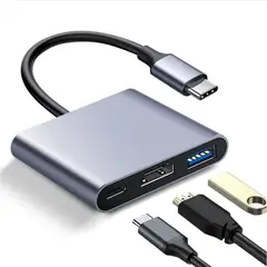 GENERICO - Adaptador Convertidor Tipo C A Hdmi Usb Tipo C