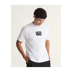 VANS - Camiseta Hombre STRETCH LOGO SS TEE Blanco