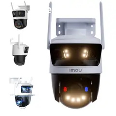 IMOU - Cámara De Seguridad Cruiser Triple Lente 11mpx