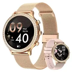 GENERICO - Reloj Inteligente Mujer Smartwatch De Lujo Llamadas Bluetooth
