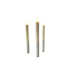 MAZUGI - Velas decorativas con pila que alumbran para hogar por und