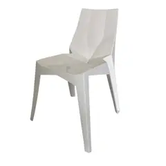 COINTEC S A S - Silla Plastica Diamante Color Blanco