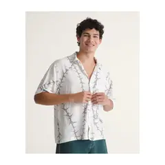 VANS - Camisa Hombre VAN DOREN PRINTED CA Blanco