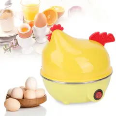 GENERICO - Gallina Electrica Cocinador Hervidor De 7 Huevos A Vapor