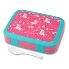 GENERICO - Lonchera Estampada Infantil Bento Con Compartimentos Kinsho