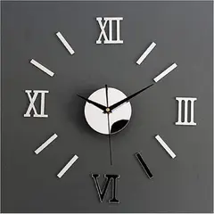 GENERAL - Reloj Pared Números Romanos Adhesivo