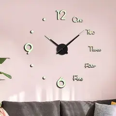 GENERAL - Reloj De Pared 3d Decorativo Moderno