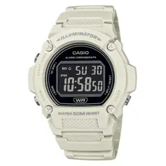 CASIO - Reloj Modelo W-219HC-8B Diseño Deportivo