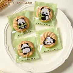 GENERICO - 100 Bolsas Para Galletas Dulces Recordatorios Fiestas 10x10