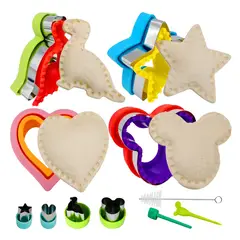 GENERICO - MOLDES SANDWICH CORTADORES PARA NIÑOS