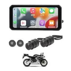 GENERAL - Pantalla Táctil Moto 7 Con Cámaras CarPlay Android DVR