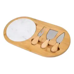 GENERAL - Tabla Para Quesos Eventos Con Espátulas Accesorios