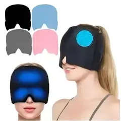 CHINA GLAZE - Gorro Gel Alivio Migraña Dolor Cabeza Compresa Frio Caliente