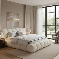 GENERICO - Base de Cama Estilo Nube Chic Soft