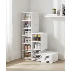 GENERICO - Organizador de Zapatos Apilable 6 Puestos