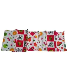 GENERICO - Set x 6 Limpiones de cocina Penikes algodón absorbente