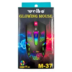 WEIBO - Mouse gamer led - M37