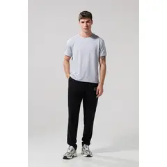 KOAJ - Pantalón negro jogger con diseño de Star Wars en frent Hombre