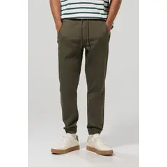 KOAJ - Pantalón unicolor jogger con cordón y bolsillos Hombre