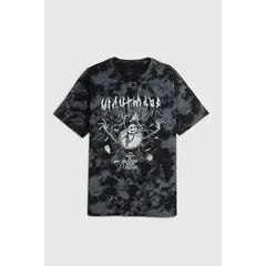 KOAJ - Camiseta oversize de Nigthmare Before Chritsmas manga Hombre