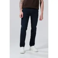 KOAJ - Jean slim azul intenso con tiro bajo y cremallera Hombre