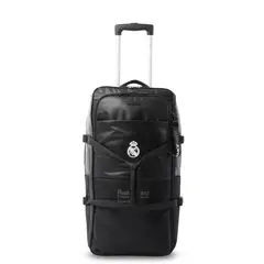 TOTTO - Maleta de Viaje Mediana Real Madrid Negra