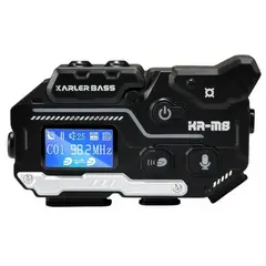 COLME TECHNOLOGY HOME - Intercomunicador Casco Moto Llamadas Bluetooth LED RGB KR-M8