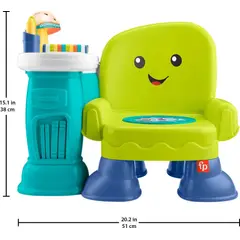 FISHER PRICE - Silla De Aprendizaje Fisher-price Con Musica Y Luces Multicolor