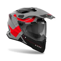 AIROH - Casco Commander 2 Reveal Rojo Fluor Mate + Pinlock