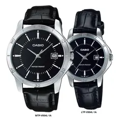 CASIO - Reloj En Pareja Modelo V004L-1A Diseño Elegante