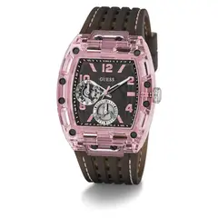 GUESS - Reloj Sporting Pink Unisex GW0032G3