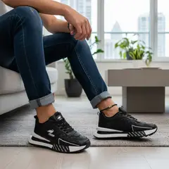 URBOTS - Zapatillas Hombre Estilo Suela Chunky Modernas Ligeras y con Amortiguación Ergonómica