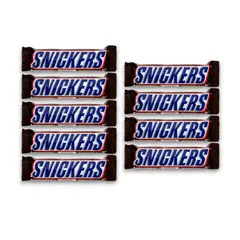 SNICKERS - Chocolatina Barra X9 Uds