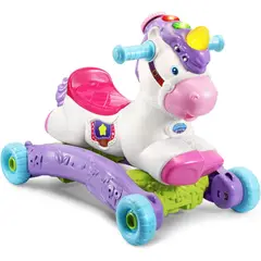 VTECH - Juguete Montable Prance And Rock Unicornio 2 En 1