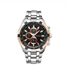 CURREN - Reloj Análogo Original Kre02192001 Hombre Acero