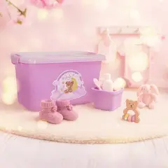 GENERICO - Caja Organizadora Multibaby 10l Luxury Plast Para Bebés