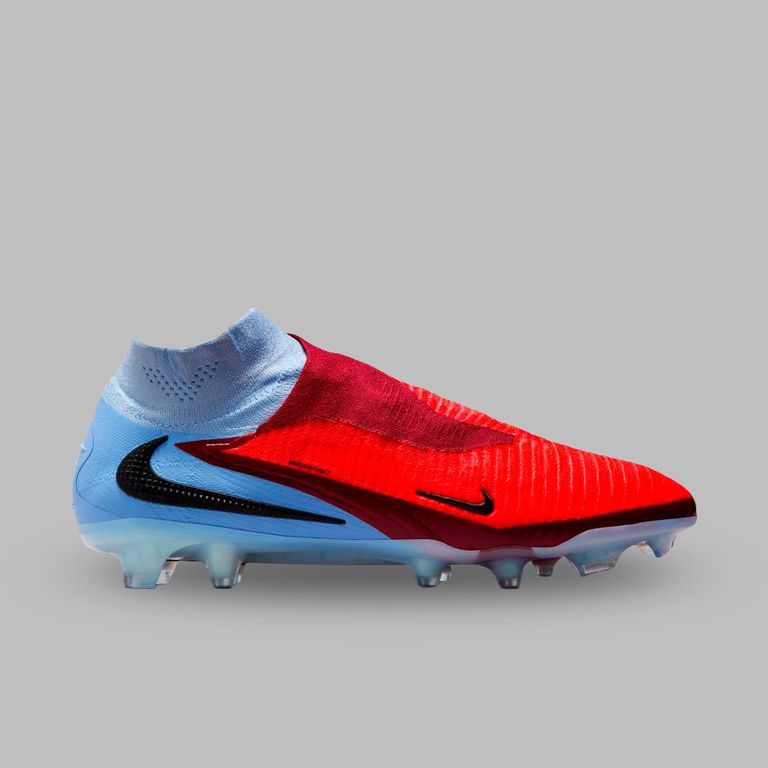 Imagen de Guayos Hombre Phantom 6 High Elite FG - Rojo/Azul - Fútbol - Césped natural