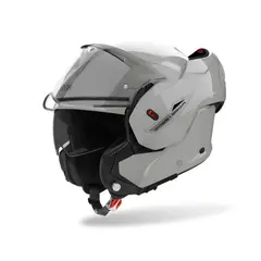 AIROH - Casco Abatible Mathisse II Gris Cemento Brillo